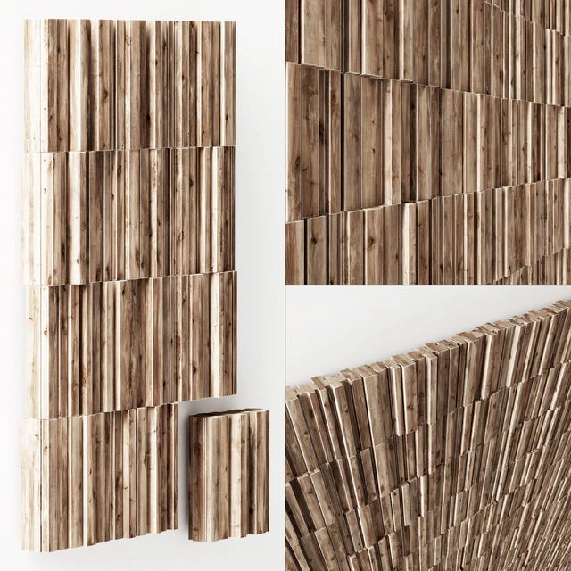 Panel wood rail plate n1 — Descargar
