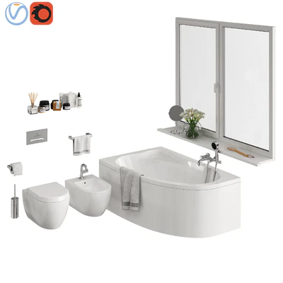 Bathroom Set 2 Part 2 — Вид 1
