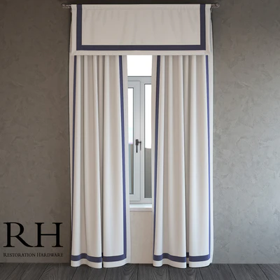 COTTON CANVAS DRAPERY PANEL — Ver 1