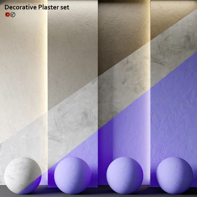 Set of decorative plaster — Ver 3