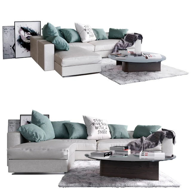 Sofa leonard minotti — Descargar