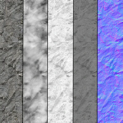 Stone Cliff Wall # 4 — Ver 2