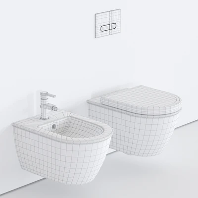 Duravit Darling New Wall-hung WC — Ver 3