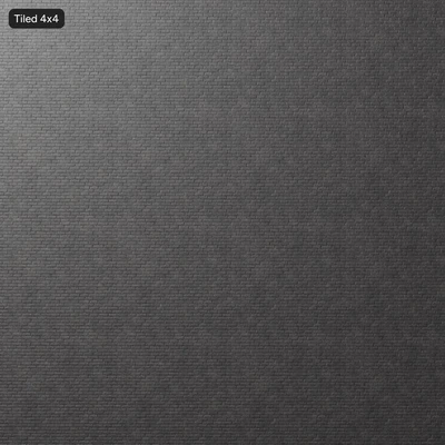 painted running bond brick wall texture black — View 3