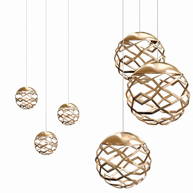 Kelly Cluster Sphere Pendant Light - 3 Lights — Скачать