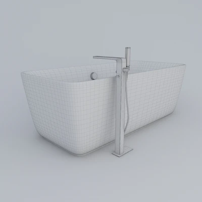 Bath detached Kubec and outdoor crane Lounge — Ver 2