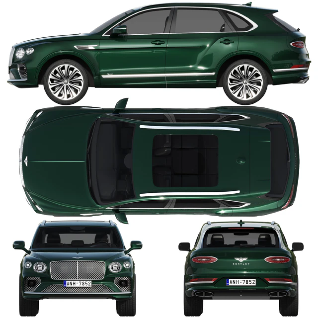 Bentley Bentayga Hybrid 2021 — Скачать