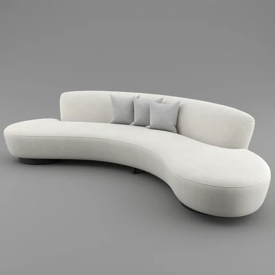 FreeForm Curved Sofa by Vladimir Kagan — Вид 2