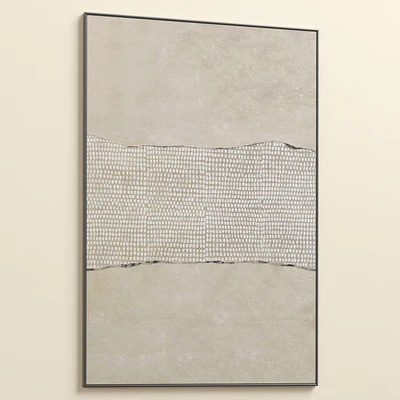 Large Mid-Century Abstract Wall Art C-607 — Ver 2