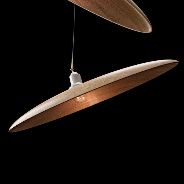 Willlustr wood pendant light — Скачать