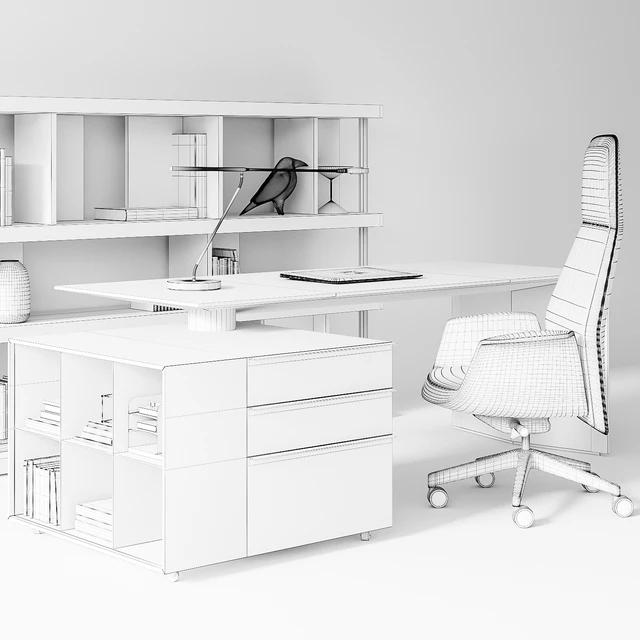 Poltrona Frau Office set — Descargar
