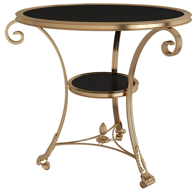 Black Granite Side Table — Descargar