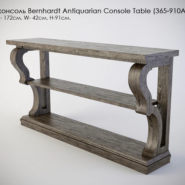 Console Bernhardt Antiquarian Console Table (365-910A) — Descargar