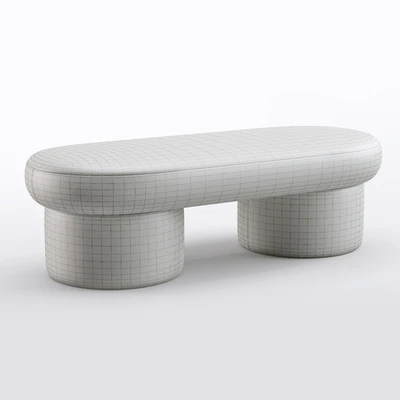 Zuster Cloud Sculptured Ottoman — Ver 2