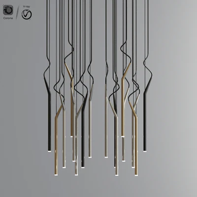 Modern Ceiling Pendant And Suspension Collection — Ver 2