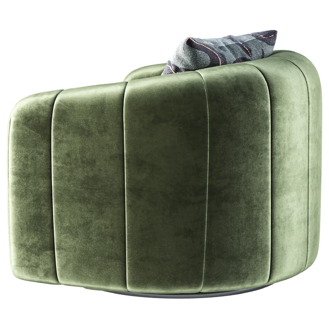 Swivel armchair CB2 Fitz — Скачать
