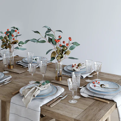 Tableware Rustic — Ver 1