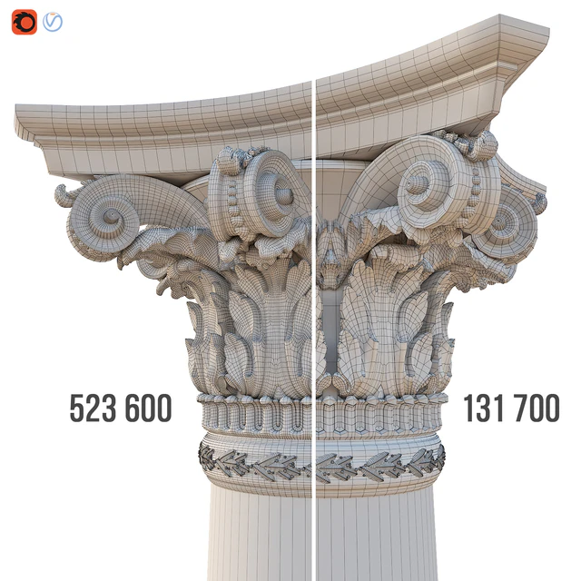 Column corinthian order — Скачать