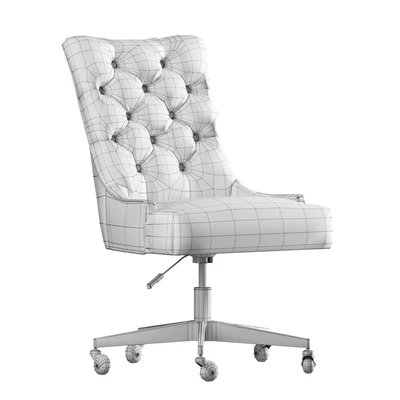 Rh Martine adjustable  velvet desk Chair — Вид 2