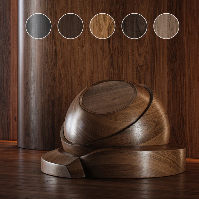 Wood Walnut set (seamless) | laminate | Parquet | 22 — Descargar