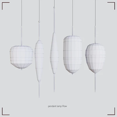 Flow (T) Pendant Lamp — Ver 2