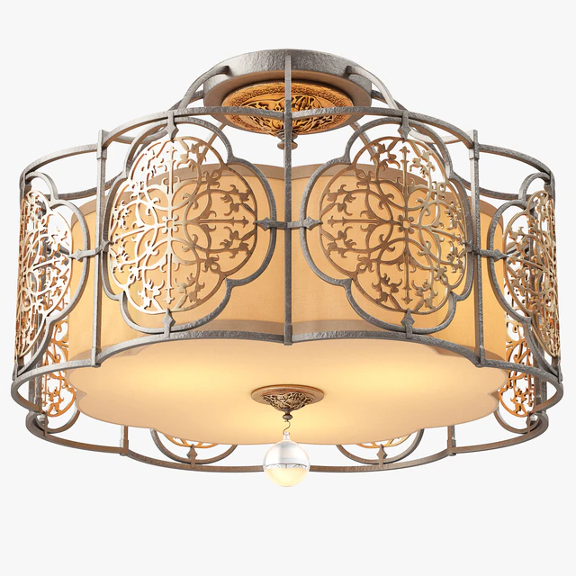 Murray Feiss Marcella 3 Light Indoor Semi Flush Mount — Descargar