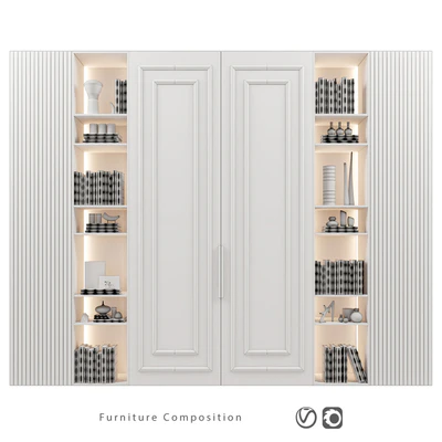 Furniture Composition | 241 | Шкаф — Вид 2