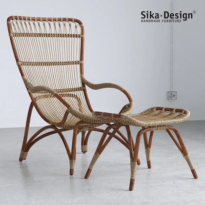 Sika Design Monet Chair and Footstool — Ver 1