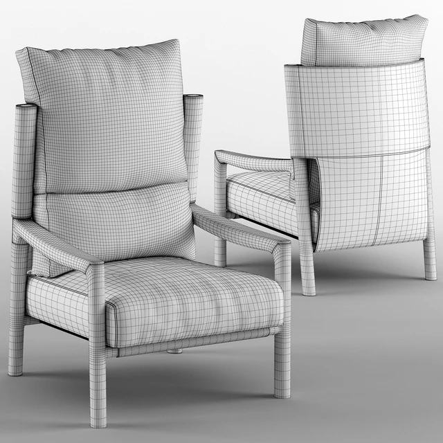 Vera Bergere armchair - Porada — Descargar