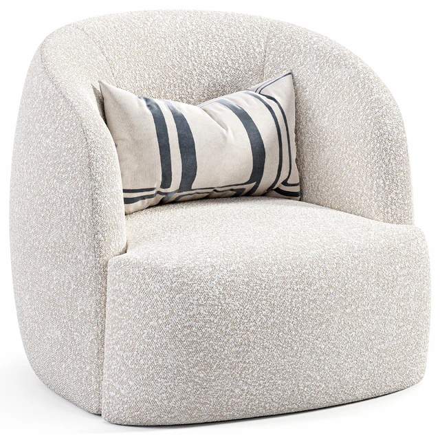 Boucle Armchair Pacific By Loft Concept — Скачать