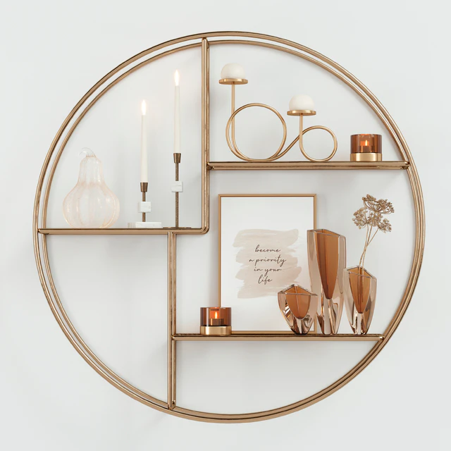 Salvage Wire Shelf Gold — Descargar