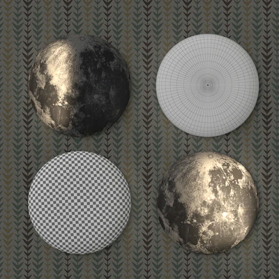 The lamp nightlight the moon (moon in my room) — Ver 2