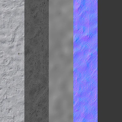 White plaster 05 — Вид 4