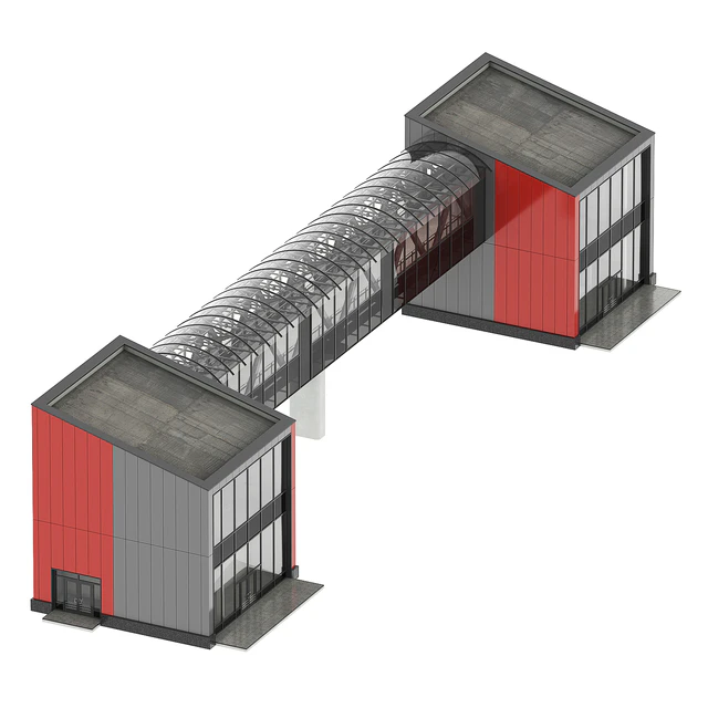 elevated pedestrian crossing — Descargar