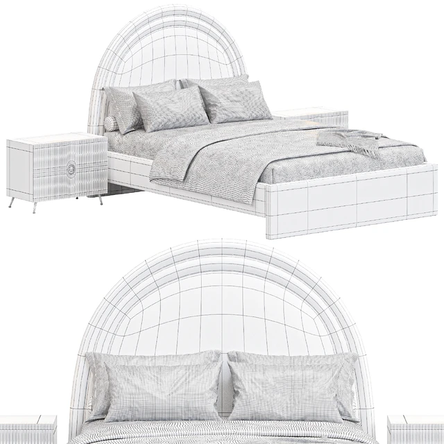 Channel Upholstered Bed by Pbteen — Скачать