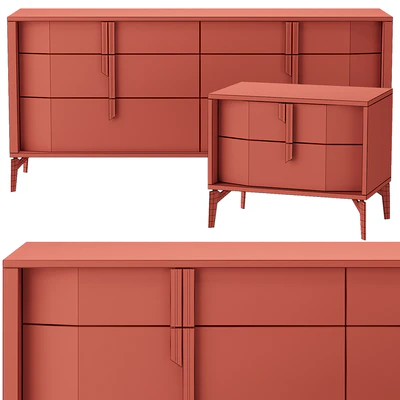 Oceanum Dresser & Night stand — Ver 2
