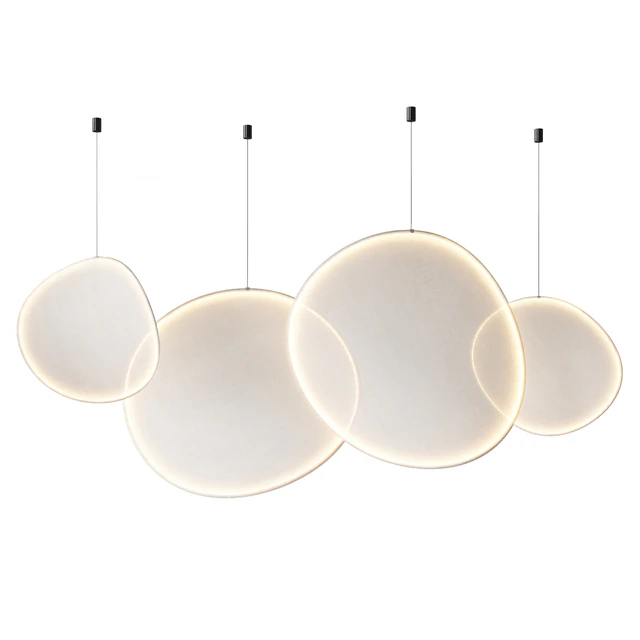 IIII 09 LED fabric pendant lamps — Скачать