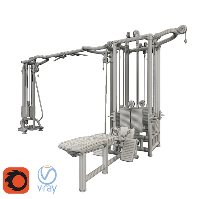 Cable Station Black Set 02 — Descargar
