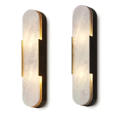 Kelly Wearstler Melange Elongated / Lampatron Jacklyn Sconce — Вид 1