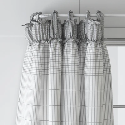 Linen Balloon Drapery Curtains — Ver 2