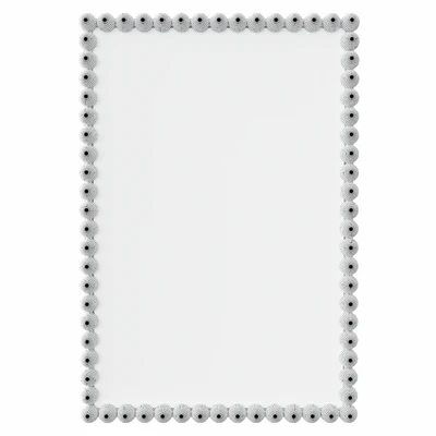 Uttermost Serna Satin Rectangular Wall Mirror — Ver 3