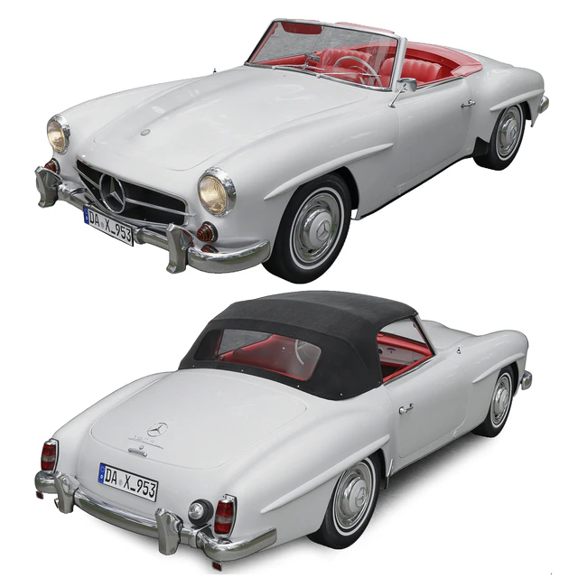 Mercedes-Benz 190 SL + — Descargar