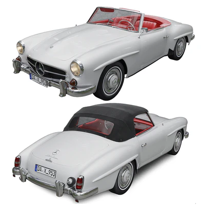 Mercedes-Benz 190 SL + — Ver 1