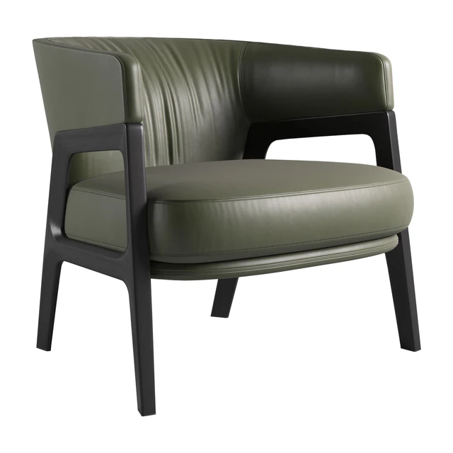 Duo Lounge armchair by Poltrona Frau — Descargar