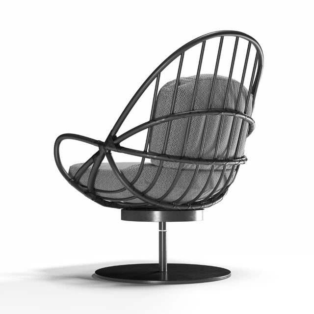 Twist Armchair Marco Corti Black — Descargar