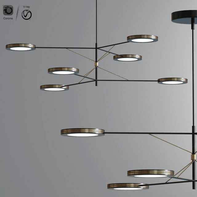 Modern Ceiling Led Suspension Collection — Descargar