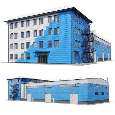 Factory building V2 — Вид 1