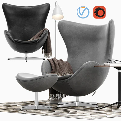 Egg lounge chair — Ver 2