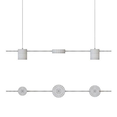 Loft Industry Modern - Brass Button Line- LED7 — Ver 3