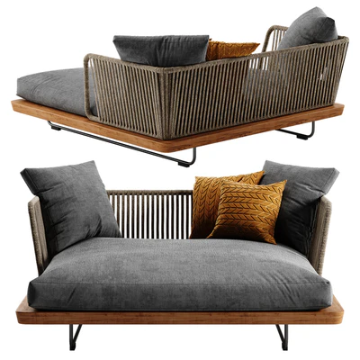 Minotti Sunray sofa set 3 — Ver 3